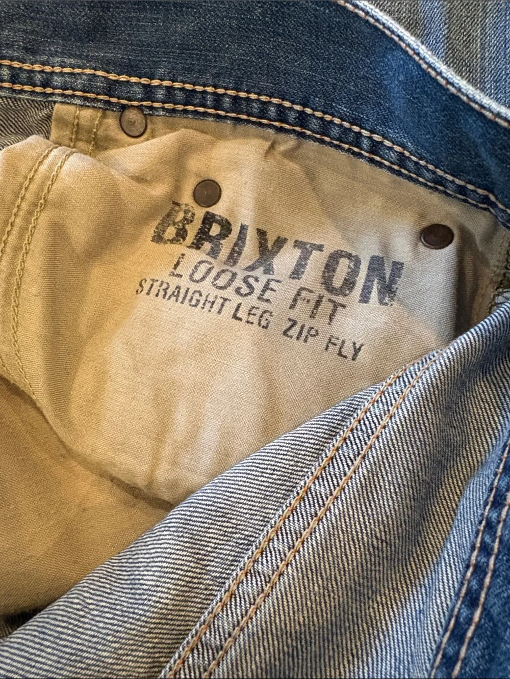 Polo Ralph Lauren RL Polo Jeans Co Brixton Loose Fit Straight Leg Jeans 34x34
